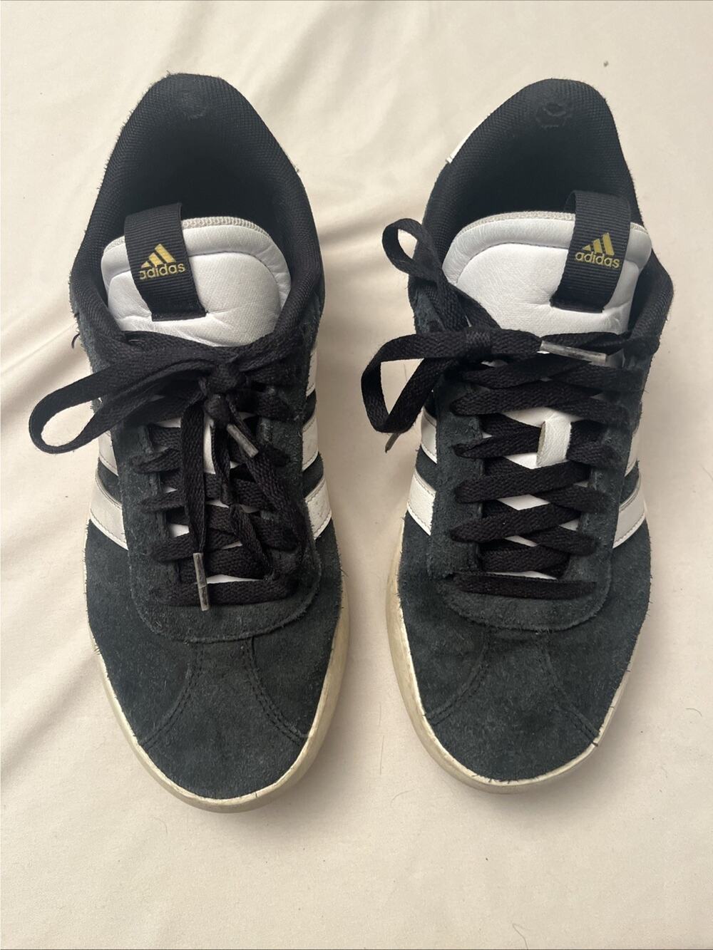 Adidas VL Court 3.0 Black White Size 8.5 Sneakers Athletic Casual Shoes Women’s